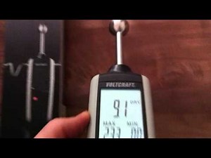 VOLTCRAFT MF-100 Material-Feuchtigkeitsmessgerät