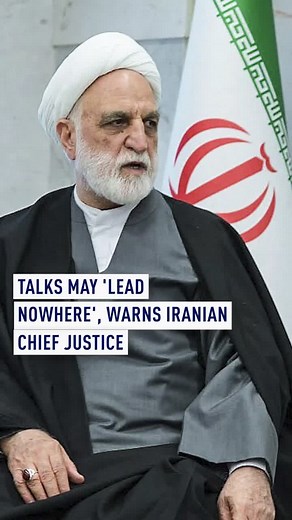 Iran-US Talks May Lead Nowhere, Warns Judiciary Chief