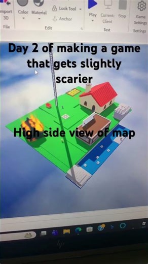 Day 2 of making a game that slightly gets scarier #devgames #devlog