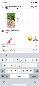How to Reply to Specific Message in Instagram