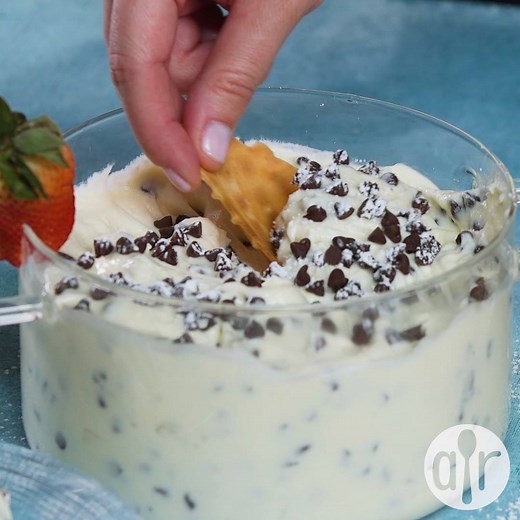 "This dip takes the tastes and flavors of a cannoli and turns it into a wonderful party snack! To serve, break up pizzelle cookies or waffle cones into chip-size pieces to scoop cannoli dip and enjoy! " Cannoli Dip: https://trib.al/XD7vFdx | Allrecipes
