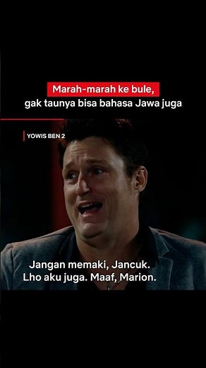 Bayu Skak Kegocek Bule Bisa Ngomong Jawa 😂 | Yowis Ben 2