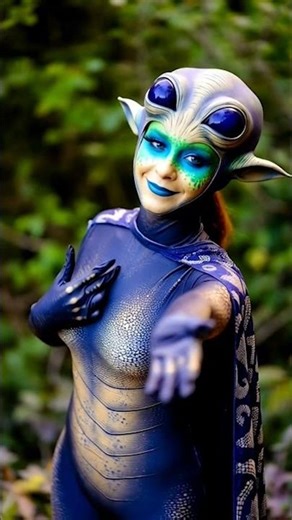 Alienish woman dance - SCITOD - Science Fiction videos