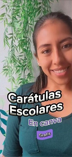 Cómo hacer carátulas escolares fácil, bonito y gratis para este regreso a clases 2024 con Canva📚✅
