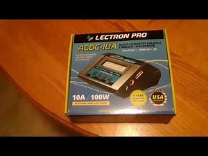 My new charger Lectron Pro ACDC 10 amp charger