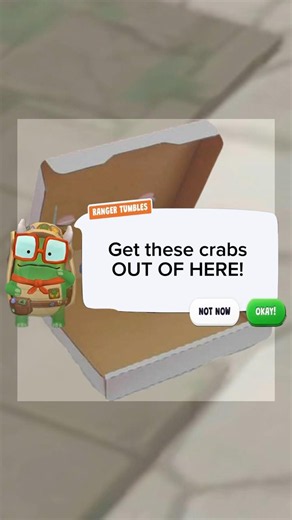 bro have you seen any crabs or pizza on dojo islands lately?? 🍕🦀 go on your own pizza quest!