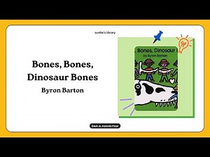 Bones, Bones, Dinosaur Bones by Byron Barton - Read Aloud | Auntie’s Library