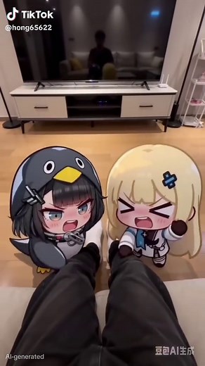 Punished Gugugaga: A Funny Chibi Moment