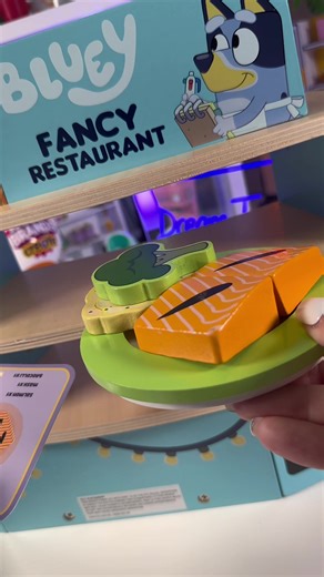 Bluey Fancy Restaurant #bluey #asmr #restaurant