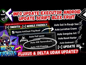 [ UPDATE 20 ] BLOX FRUIT SCRIPT | AUTO FARM ALL | ROUGH SEA | AUTO LEVIATHAN | KILL TERROR SHARK 🦈
