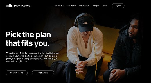 SoundCloud Artist and Artist Pro - Plans