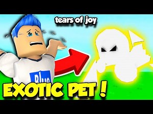 OMG I FINALLY Hatched An EXOTIC PET In Tapping Legends AND IT'S SOO OP!! (Roblox)