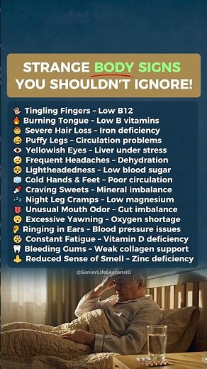 Warning Signs After 60 You Should Never Ignore