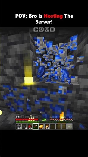 POV: Bro Hosting the Server... #minecraft