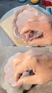 30 reactions · 13 comments | Satisfying Peel of a Tiny Flowers Underglaze Transfer applied to white stoneware clay. @elantransfers line of tissue paper transfers are amazing and so many designs. #potteryprocess #functionalpottery #functionalceramics #studiopottery #handmadepottery | Bill Schwenzer | Facebook