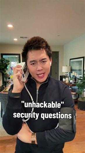 "unhackable" security questions #comedy #laugh #fyp #trending #lipsync #viral #funny #subscribe