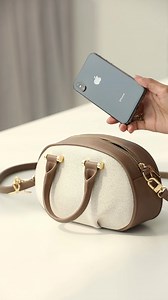 The classy dumpling doesn't just satisfy the ears, but storage needs too 😘 Bag: Monty Oval Bag Luxe Canvas #sometimebag | Sometime · By Asian Designers