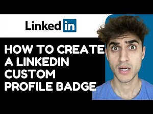 How to create a Linkedin Custom Profile Badge