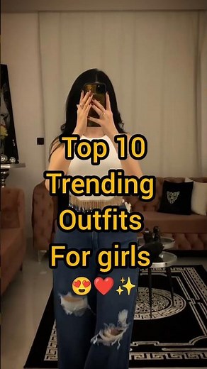 Top 10 trending outfits for girls | #shorts #dress #@dishumakeoverr