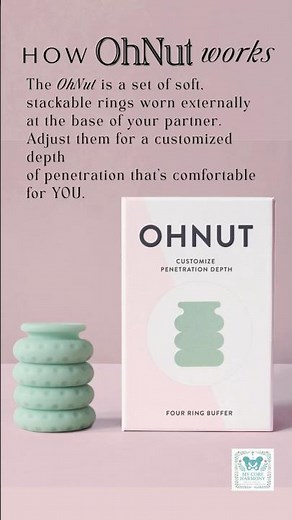 Secret to Comfortable Intimacy: OhNut