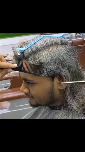 Unbelievable Hair Makeover_ 5 Year Insane Transformation full tutorial asmr barber💈 #reelschallengereelschallenge #barber #videograms #asmrsounds #barbershop #hair #haircut #barberlife #Mangalsingh #fblifestyle | Mangal Singh