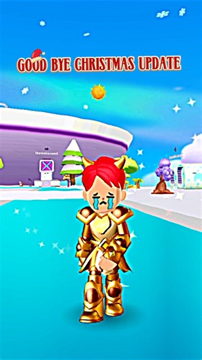 GOOD BYE CHRISTMAS UPDATE #pkxd #shorts