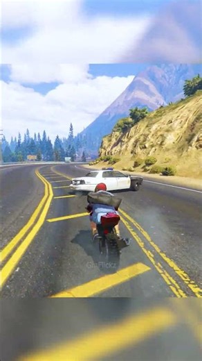 Cops Tried to Catch Me… But Failed Hilariously 😂 #gta5 a