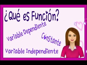 What is a Function? | Constant | Variables: Dependent and Independent | Examples