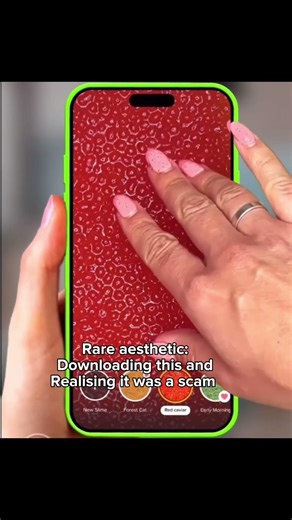 ⭐️rare aesthetic ⭐️ #slime #add #fake #scam #downtdownload ￼