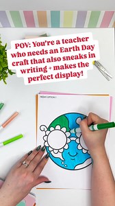 POV: You need an easy Earth Day activity that’s actually cute AND thoughtful 🌎💁‍♀️ This Earth Day writing craft is giving save the planet but make it adorable vibes… and your students are gonna love it! ☂️ Comes with a bunch of Earth Day writing prompts ☂️ Super easy to print, write, and assemble ☂️ Makes your hallway look like a Pinterest board ☂️ Gets kids thinking about how they can help the planet Follow so my DMs will go through! Comment the word EARTH and I’ll send you the link! Teacher 