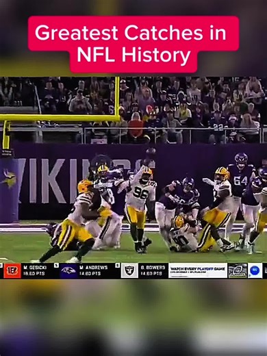 Greatest One-Handed Catches in NFL History