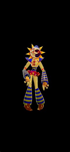 Glamrock sun + glamrock moon #fnaf #subscribe