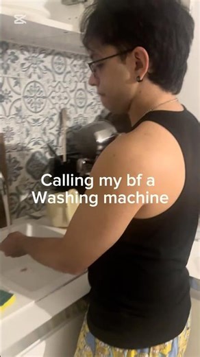 Calling my italian bf a washing machine