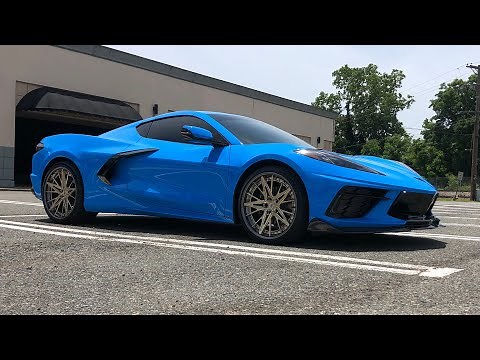 C8 Corvette 1LT MODS, Exhaust Upgrade, And 0-60 Test