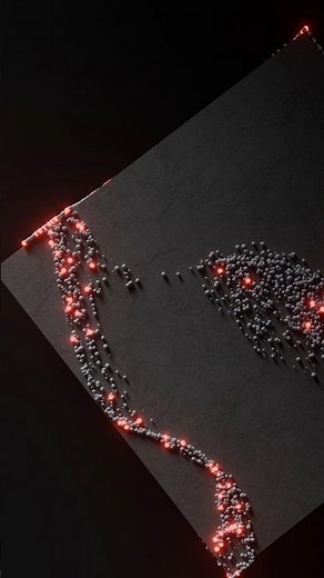 Flowing Light: Most Satisfying 3D Particle Simulation (4K)