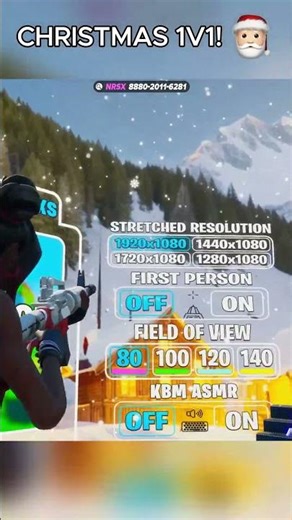 You need to try this map!🎅 #fortnite #1v1 #fyp