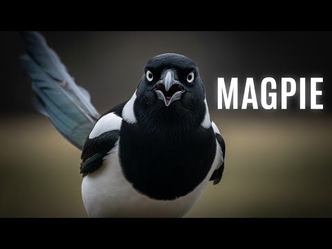 Magpie Bird | One of the Smartest Birds on Earth That Can Recognize Itself in a Mirror