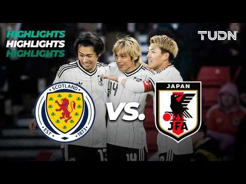 HIGHLIGHTS - Scotland vs Japan | International Friendly - Friendly Match | TUDN