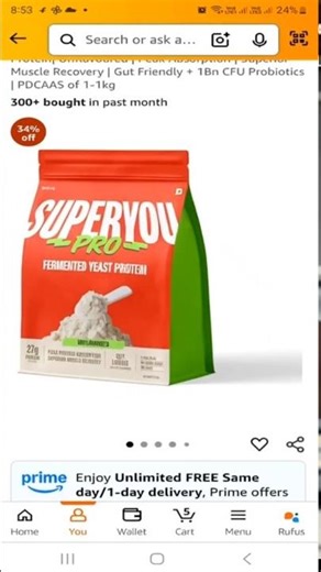 best Protein powder! SuperU Pro Fermented Yeast Protein Review |Best Protein for Easy Digestion