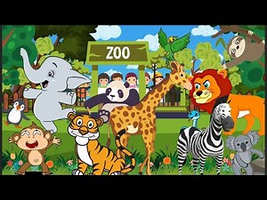ABC Zoo Animals | Alphabet Animals Song for Kids