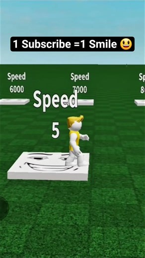 Roblox Speed Pads Challenge!😎 Can You Control The Speed? ⚡#roblox #shorts