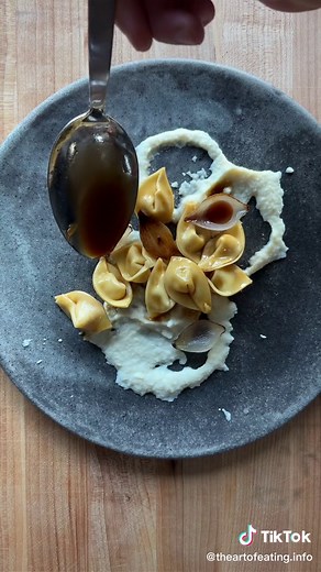 Delicious Braised Shallot Tortelli with Celery Root Recipe