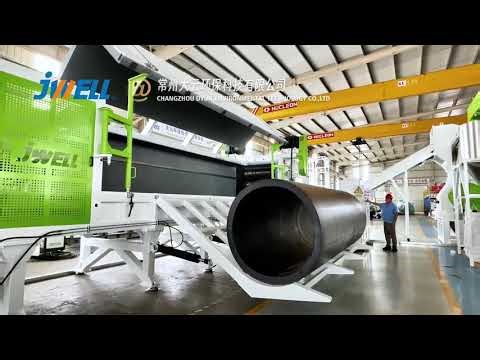 Pipe Shredder - Efficiently processes large pipes with diameters of up to 1600mm.