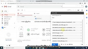 8.4K views · 600 reactions | G-Mail Lesson-4 Zip File ဖြင့် ပို့နည်း | COL - Computer Online Learning | Facebook
