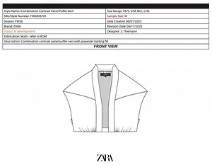 Fashion Tech Pack Template | Clothing Manufacturing (editable PDF) - Etsy