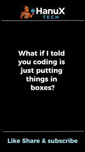 What is a Variable? (Easiest Explanation Ever) 📦 | #shorts