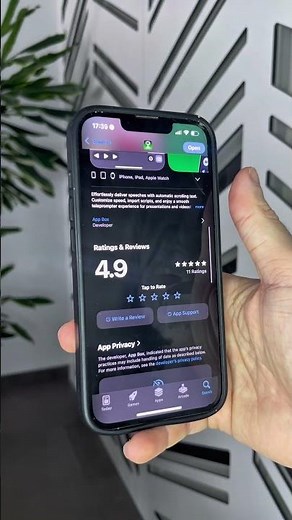 How to Download and Use the Teleprompter App for iPhone in 15 Seconds! 📱🎬
