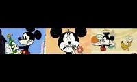 Mix of 3 videos from youtube : Mickey Mouse And The Scream Contest