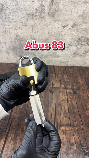 Testing Lock Security with ABUS 83: Lock Picking Guide