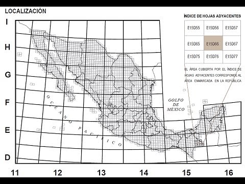 [INEGI] Cómo leer claves de las Cartas Topográficas